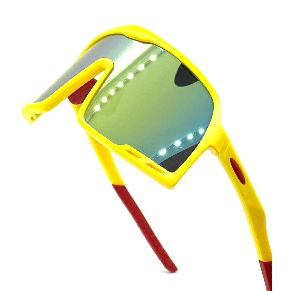 Sport Sunglasses Mirrored Lens‎ Shield Sunglasses Cycling Running Glasses Lentes